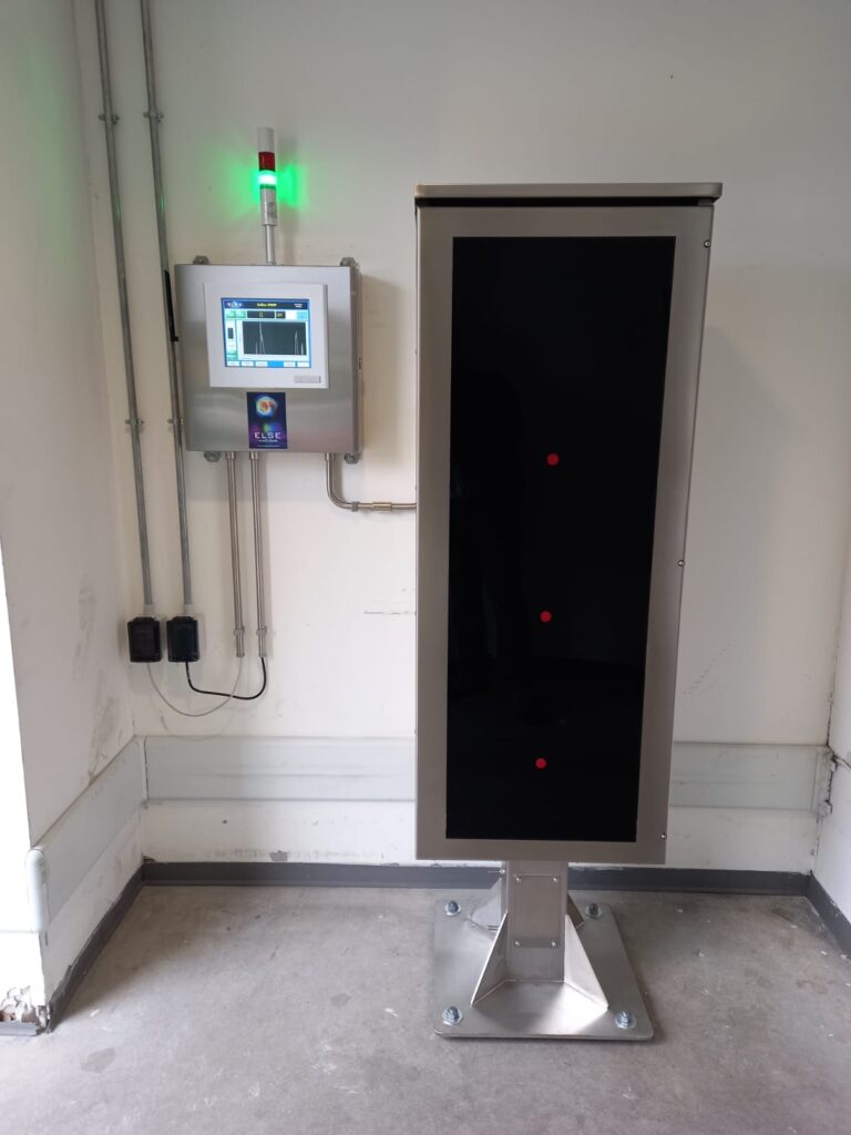 Configuration example - monitoring of wheeled carts