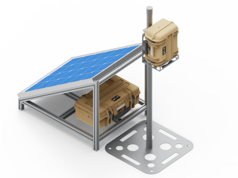 Outdoor long-term installation example